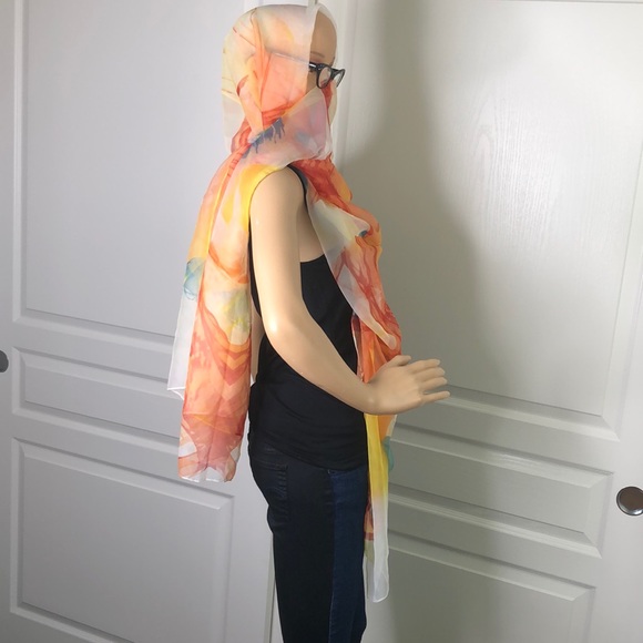 Big Bold & Beautiful Multi Use Scarf Size 52 X 70” - Picture 9 of 14